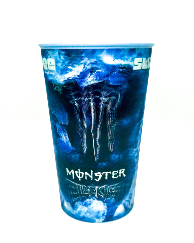 Monster Energy Black Ice Slurpee Cup (Blue) 2008