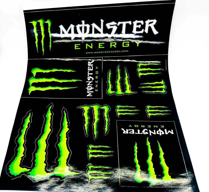 Monster Energy Sticker Sheet